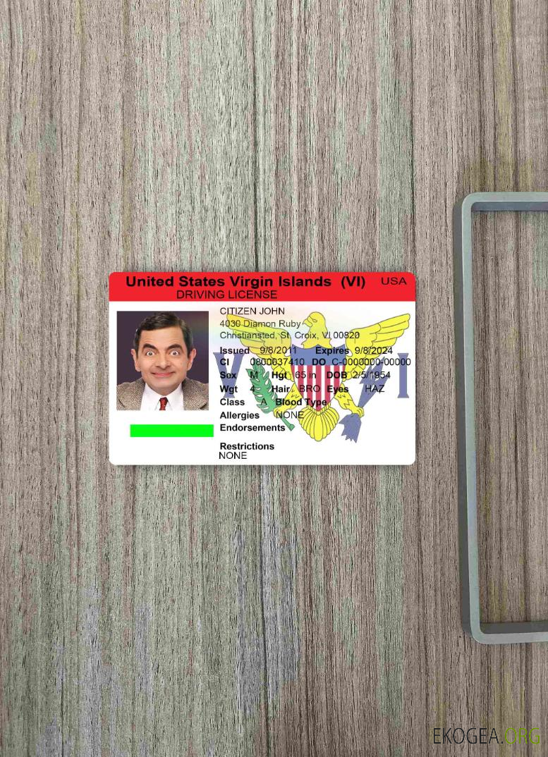 USA Îles Vierges DL photolook AVANT